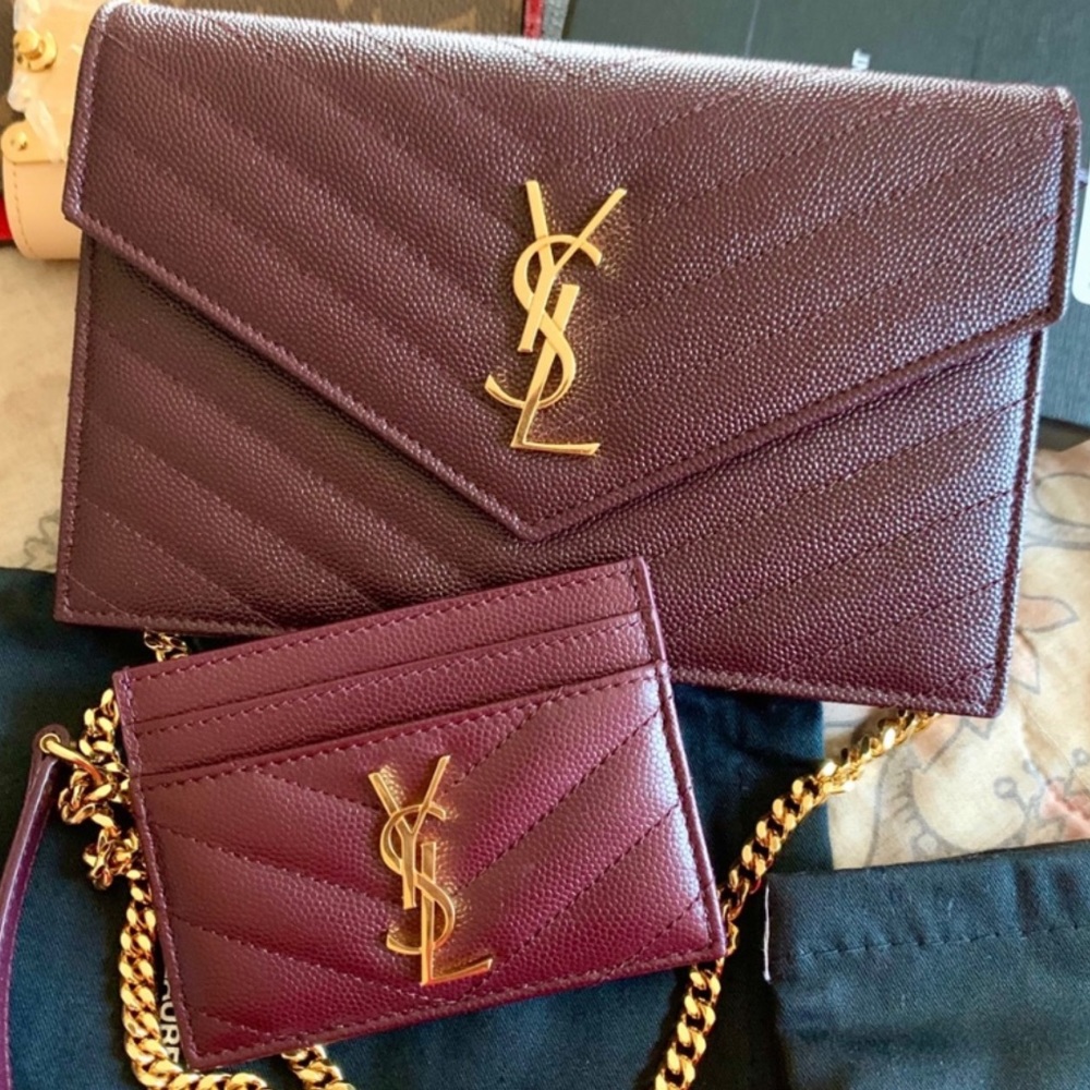 🆕💯🥰💖Authentic YSL  crossbody bag in unique Rogue Color